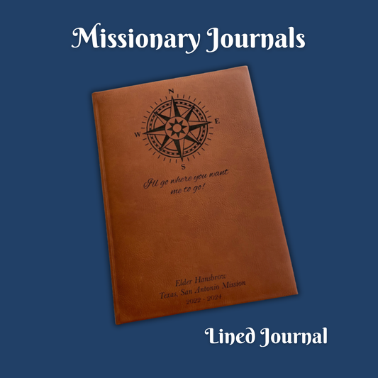 Personalized Missionary Journal