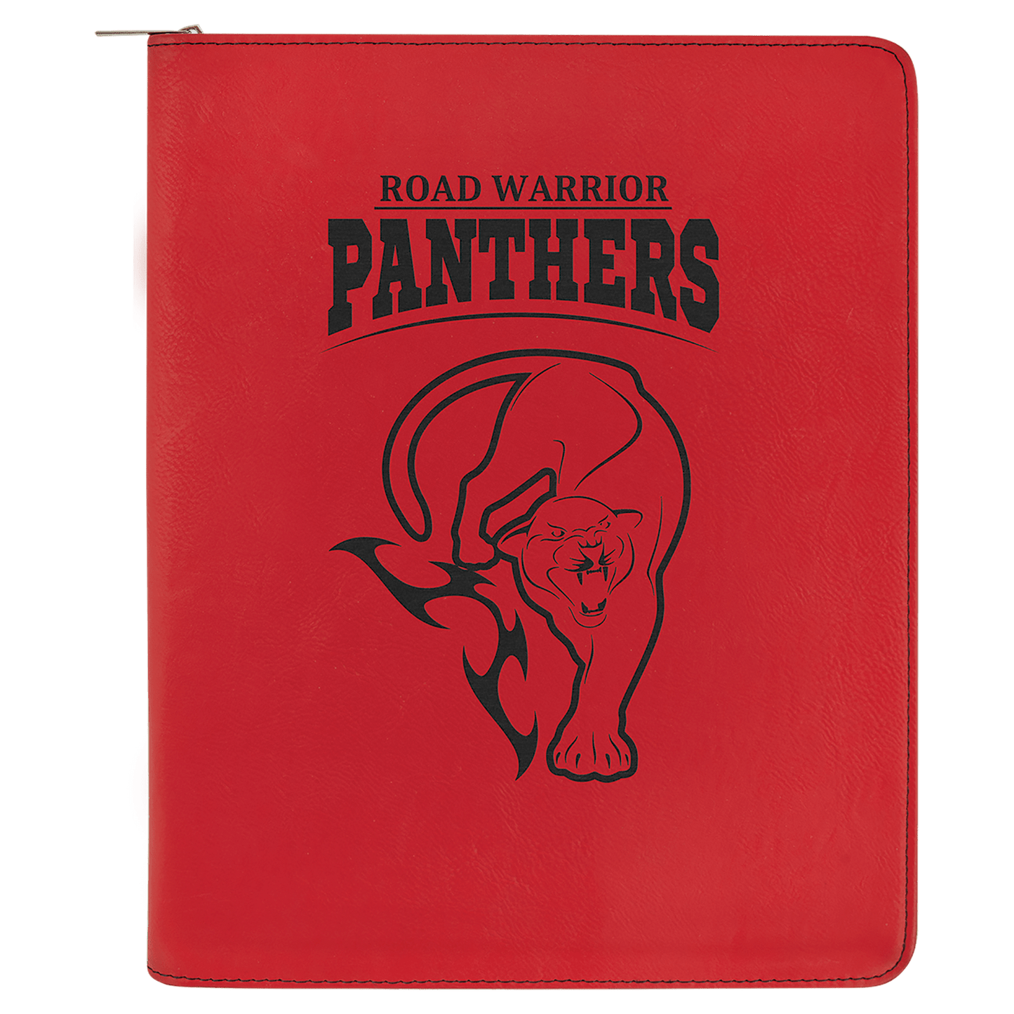 Leatherette Portfolio with Zipper | Personalization Included